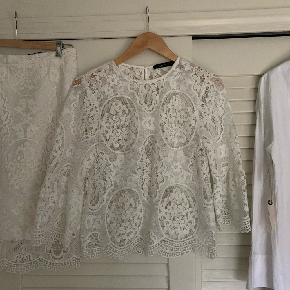 Zara lace top